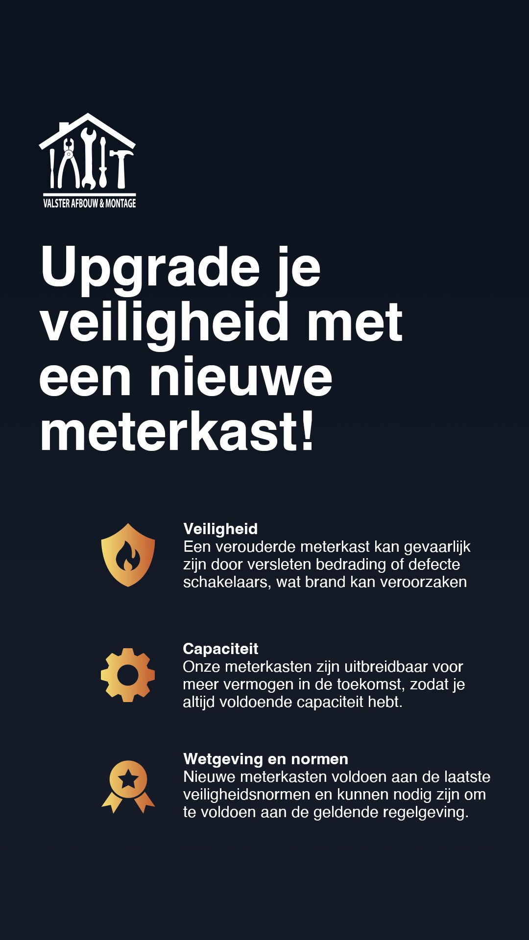 Actie nieuwe meterkast: veiliger, meer capaciteit en volgens de geldende normen